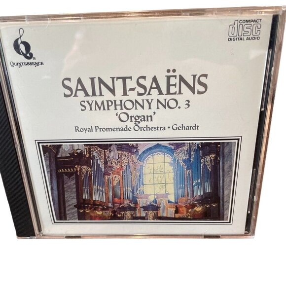 Saint-Saens: Symphony No. 3 'Organ' Royal Promenade Orchestra Gehardt (CD, 1987) - Picture 1 of 5
